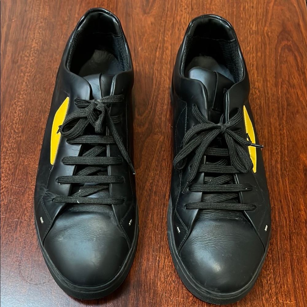 Black and Yellow Men's Sneakers